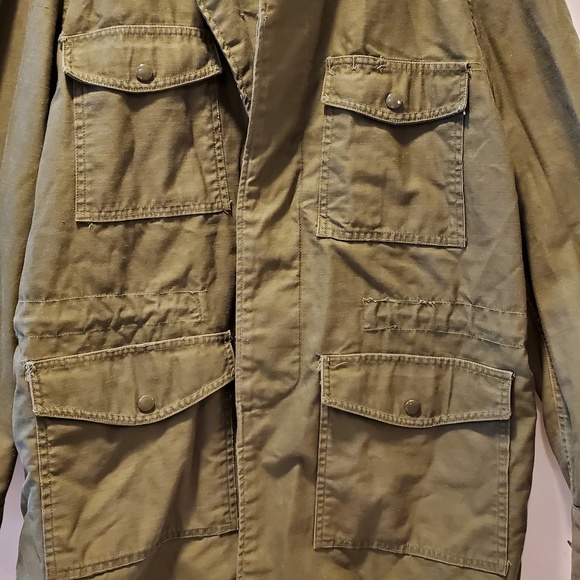 Jacket, Olive Green, Military Issue 1960s - 1970s - Picture 2 of 6